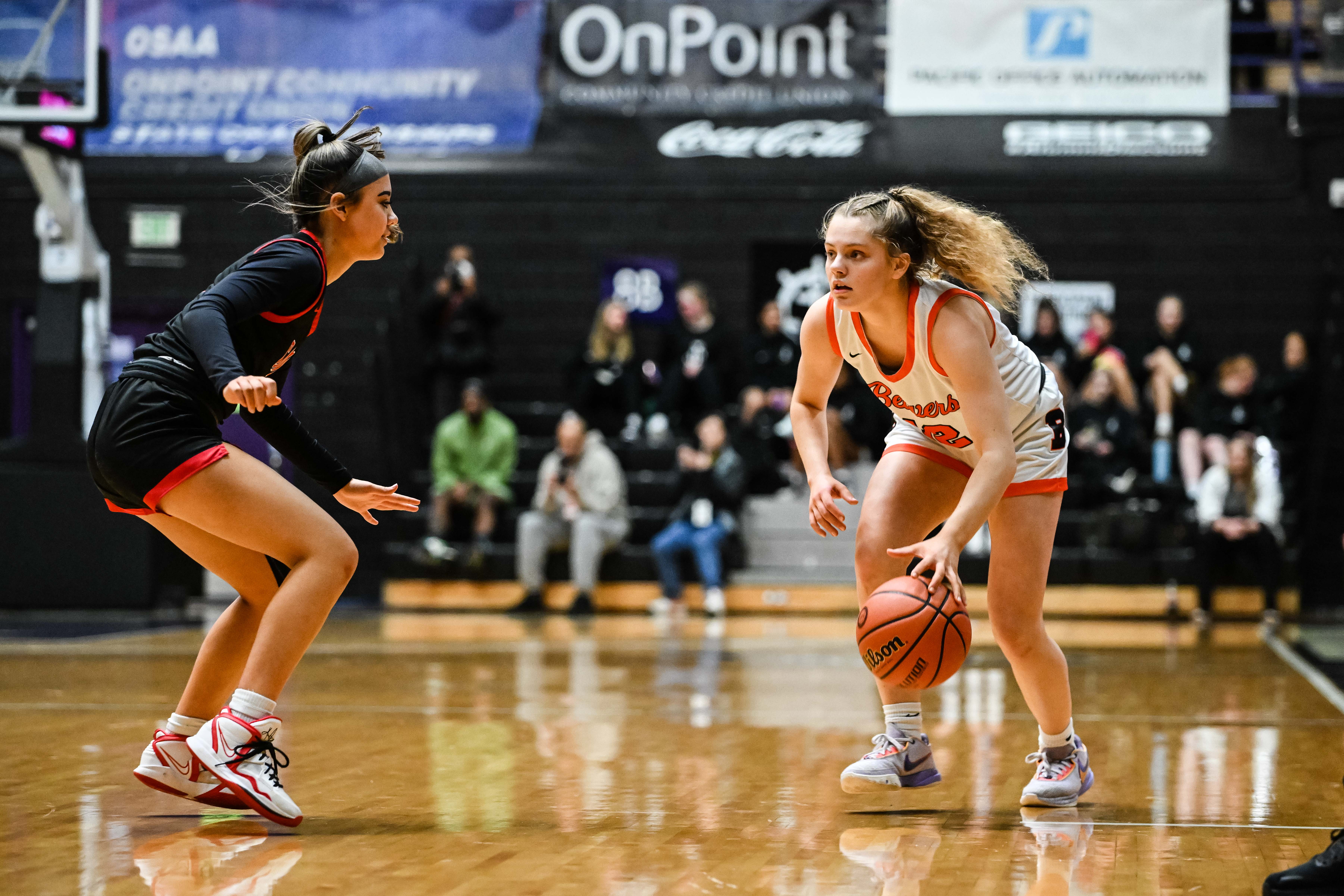 Clackamas Beaverton 6A Oregon girls basketball quarterfinal Naji Saker 1 -13